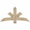 Ekena Millwork Davenport Rough Sawn Timber Gable Bracket, Douglas Fir, 60"W x 30"H x 4"D x 6"F, 12/12 Pitch GBW060X30X0406DAV00RDF - alternate 1